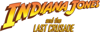 Indiana Jones and the Last Crusade logo for NES
